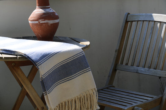 Handwoven Cotton Throw