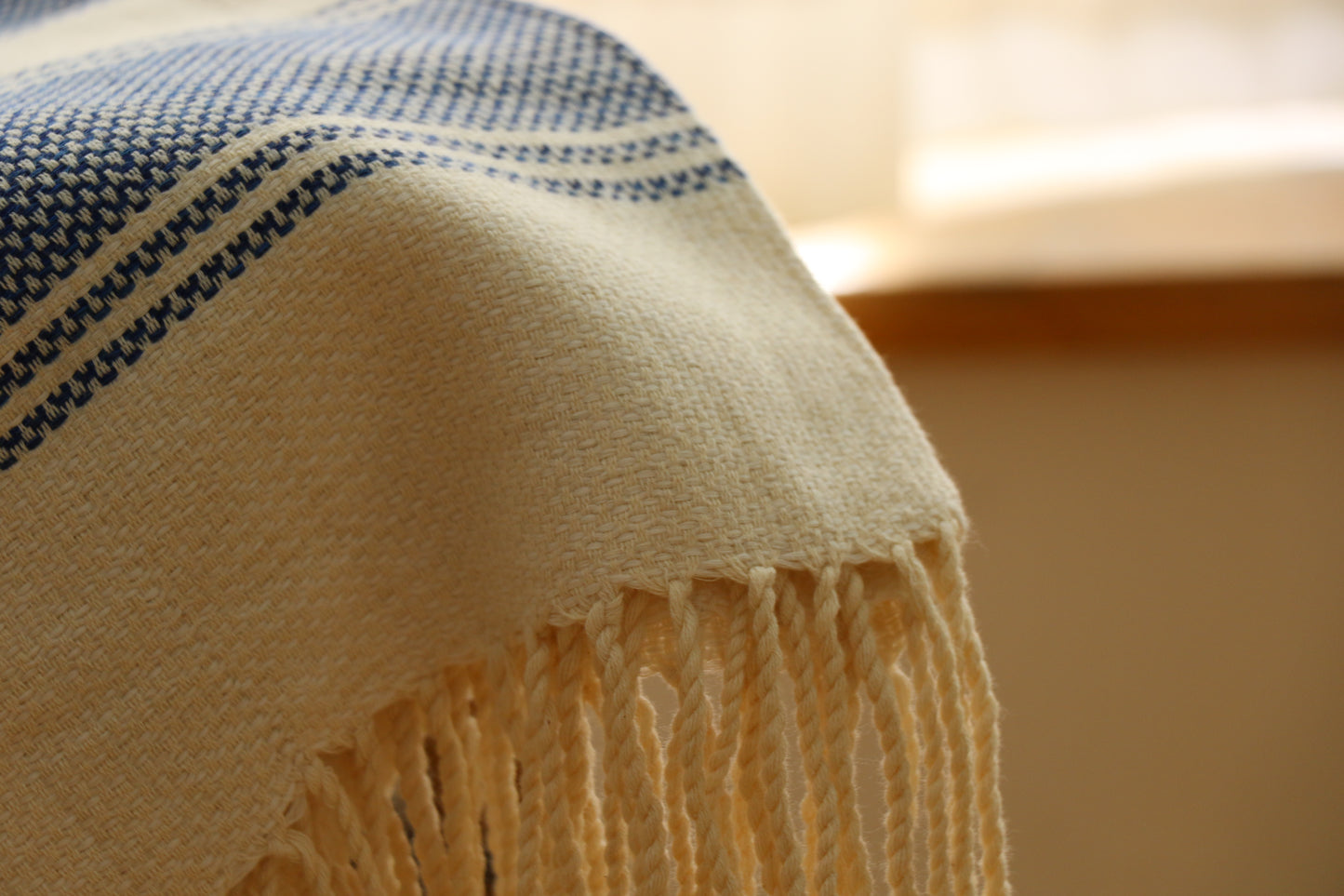 Handwoven Cotton Throw